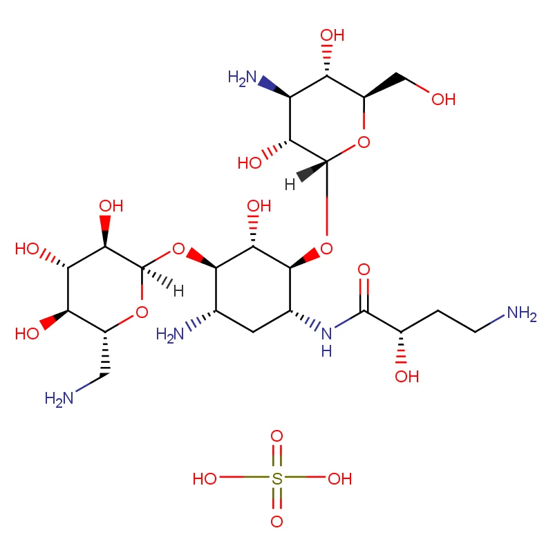 آمیکاسین سولفات CAS #39831-55-5